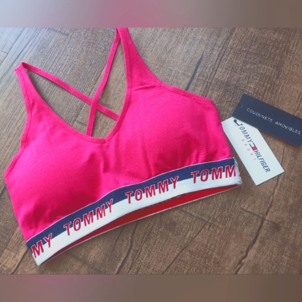 Tommy Hilfiger XS Sport's Bra. NEW. WT.